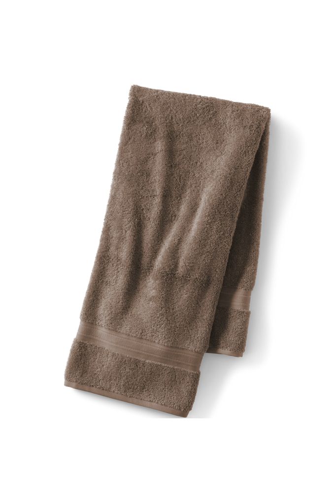 Lands' End Premium Supima Cotton Bath Sheet In Tan