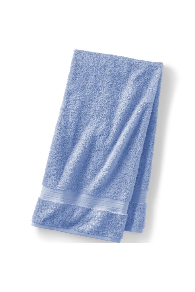 Premium Supima Cotton Bath Sheet - Lands' End - Blue