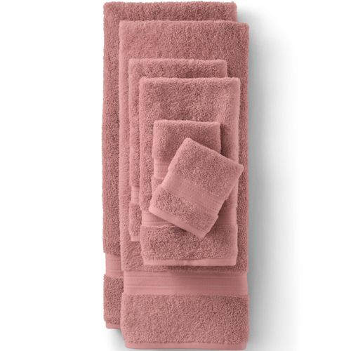 Weft End Oversized Bath Towel - Pastel Pink