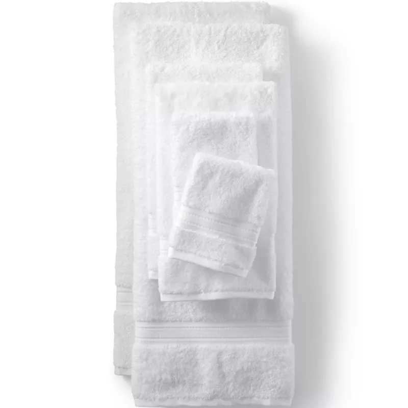 School Uniform Premium Supima Cotton 6-Piece Bath Towel Set, Front