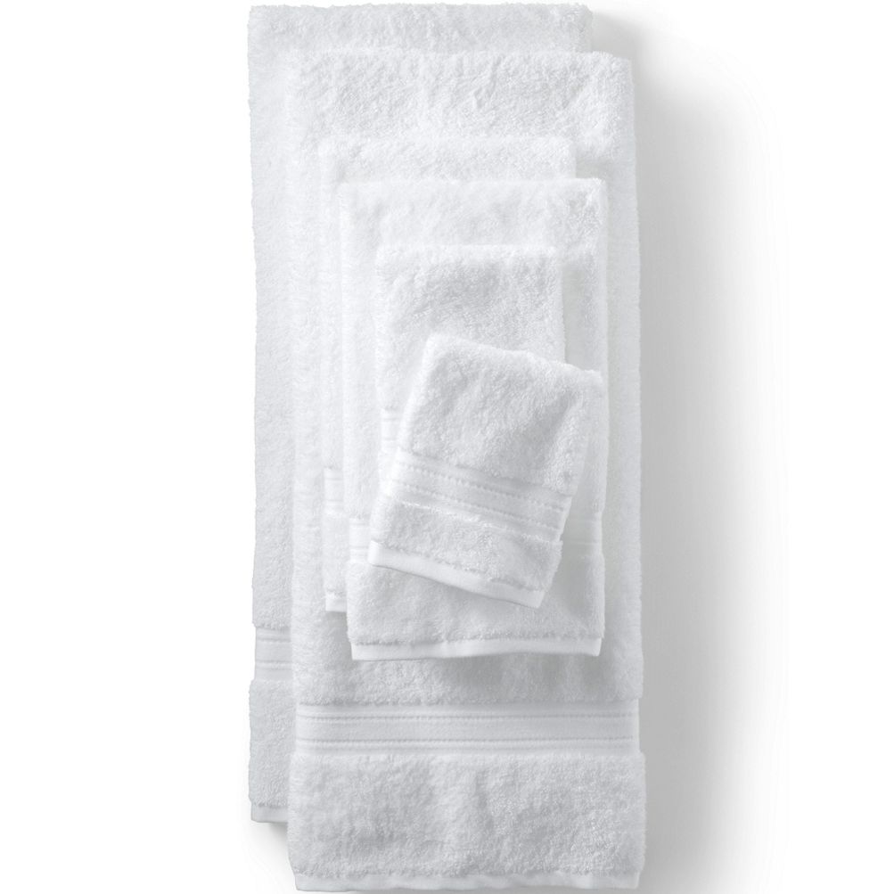 Lands' End Premium Supima Cotton 6-Piece Bath Towel Set - Edgewater