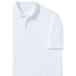 School Uniform Men's Big Short Sleeve Basic Mesh Polo , alternative image