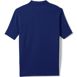 Men's Big Short Sleeve Mesh Polo Shirt , Back