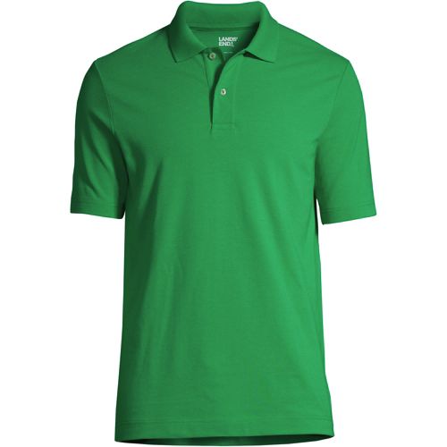 Men's Embroidered Logo Short Sleeve Mesh Polo Shirt