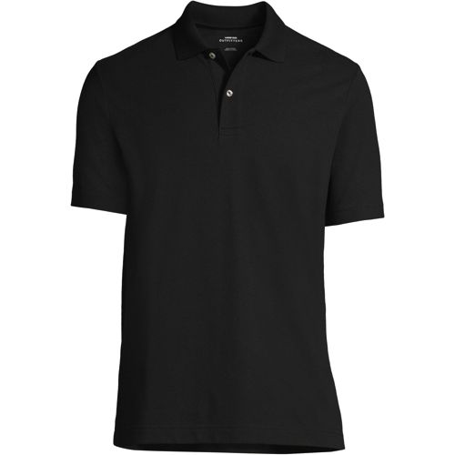 Men's Embroidered Logo Short Sleeve Mesh Polo Shirt