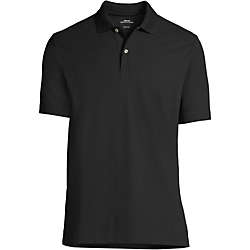 Men's Short Sleeve Basic Mesh Polo Shirt , Front