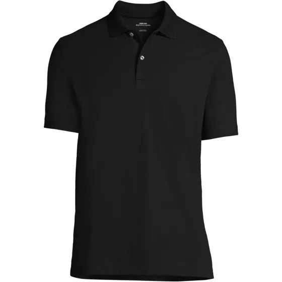 Men's Short Sleeve Basic Mesh Polo Shirt - primary