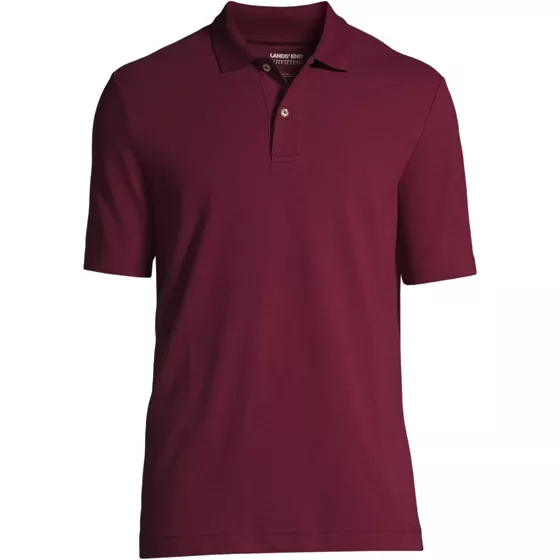 Men's Short Sleeve Basic Mesh Polo Shirt - primary