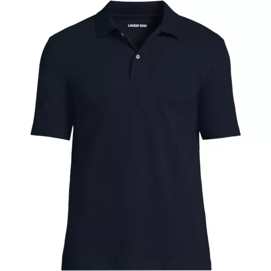 School Uniform Men's Big Essential Pique Short Sleeve Classic Fit Polo Shirt - primary