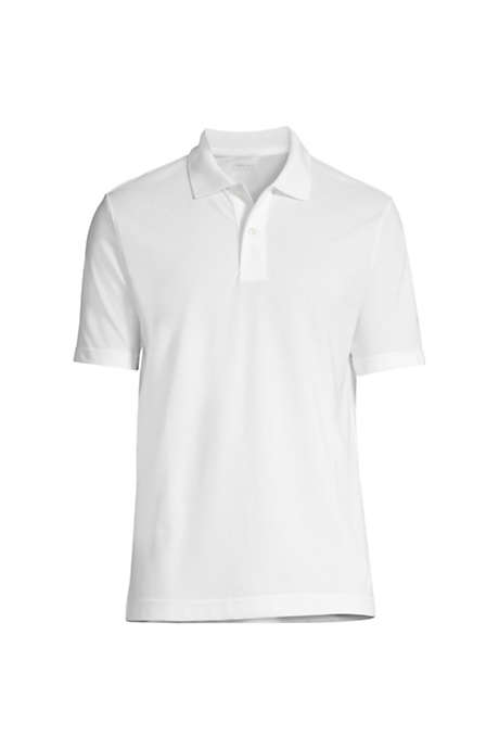 Men's Embroidered Logo Short Sleeve Mesh Polo Shirt