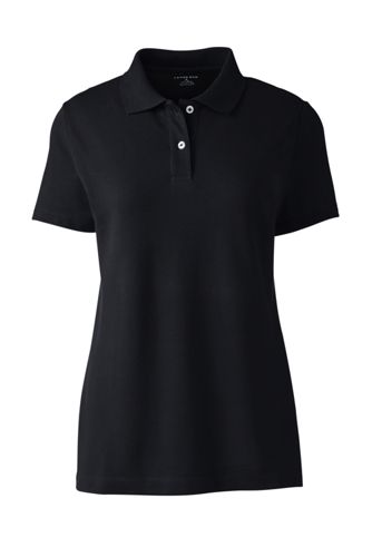 Short Sleeve Basic Mesh Polo Shirt 