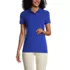 School Uniform Women's Short Sleeve Basic Mesh Polo Shirt, Front