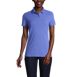 Women's Short Sleeve Basic Mesh Polo Shirt, Front