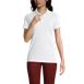 School Uniform Women's Short Sleeve Basic Mesh Polo Shirt, Front