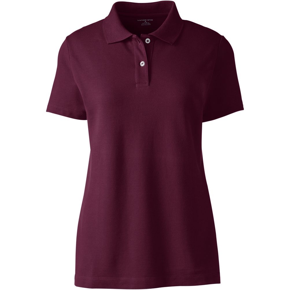 Lands end women's mesh polo on sale