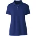 School Uniform Women's Short Sleeve Basic Mesh Polo Shirt, Front