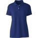 School Uniform Women's Short Sleeve Basic Mesh Polo Shirt, Front