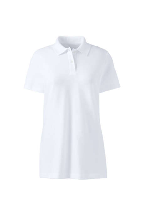 Women's Embroidered Logo Short Sleeve Mesh Polo Shirt