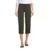 Women's Starfish Mid Rise Pull On Crop Pants, Front
