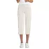 Women's Starfish Mid Rise Pull On Crop Pants, Front