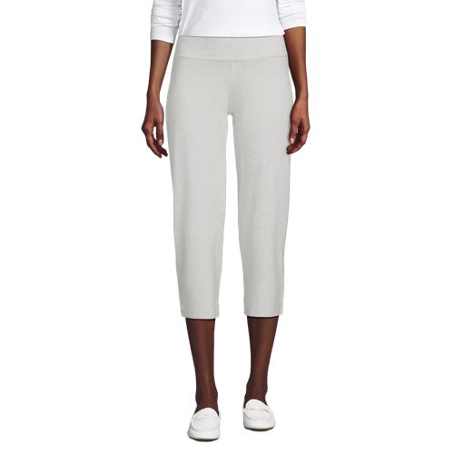 Women's Starfish Mid Rise Pull On Crop Pants - image 2