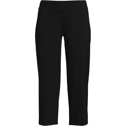 Ellos Women's Plus Size Seamed Capris, 10 - Black : Target