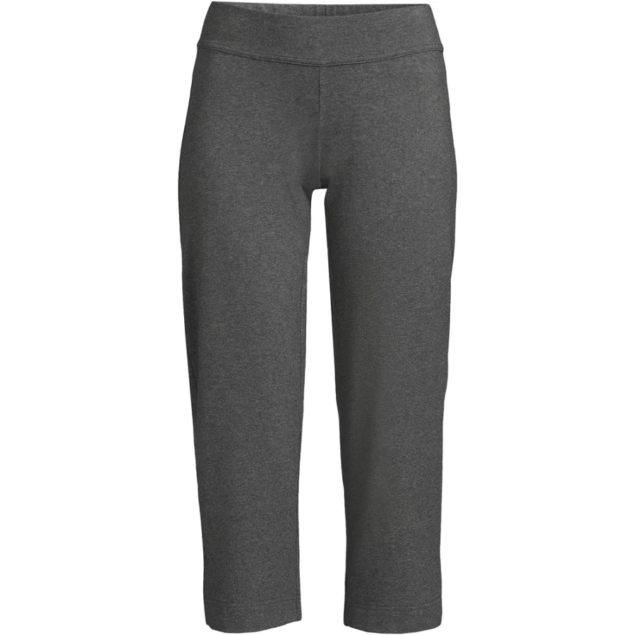 Women's Starfish Mid Rise Pull On Crop Pants