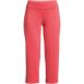 Women's Plus Size Starfish Mid Rise Pull On Crop Pants, Front