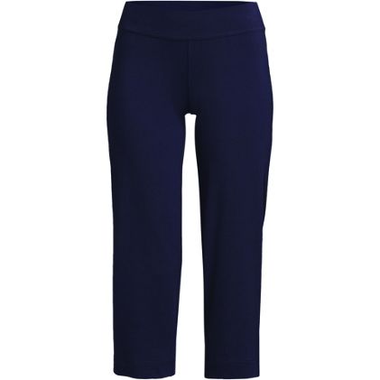 Women's Petite Starfish Mid Rise Pull On Crop Pants - image 3