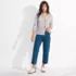 Women's Starfish Mid Rise Pull On Crop Pants, alternative image