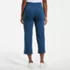 Women's Starfish Mid Rise Pull On Crop Pants, Back
