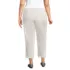 Women's Plus Size Starfish Mid Rise Pull On Crop Pants, Back