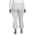Women's Plus Size Starfish Mid Rise Pull On Crop Pants, Back