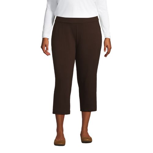 Lands'End New Womens Active Crop Black White Yoga Pants Small - $14 New  With Tags - From Lady B&R