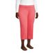 Women's Plus Size Starfish Mid Rise Pull On Crop Pants, alternative image