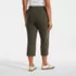 Women's Plus Size Starfish Mid Rise Pull On Crop Pants, Back