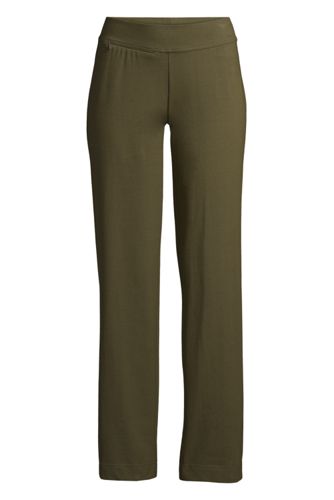 plus size knit pants elastic waist