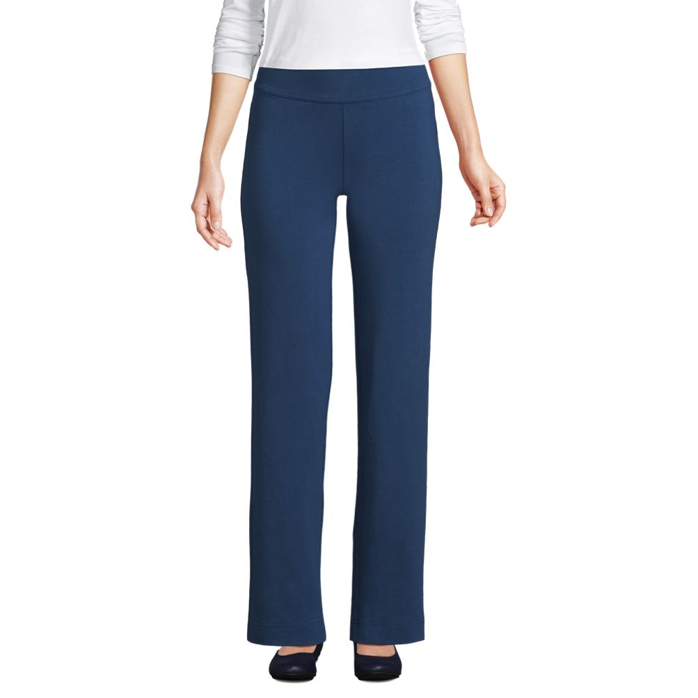 Lands' End Women's Starfish Mid Rise Slim Leg Pants : Target