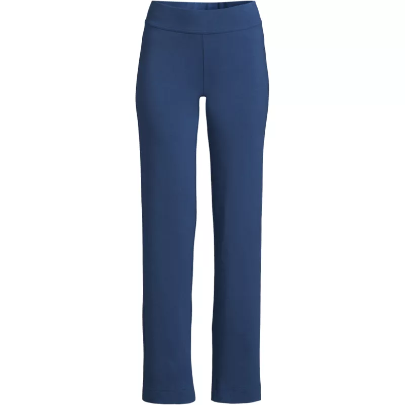 Plus Size Starfish Mid Rise Straight Leg Pants, Front