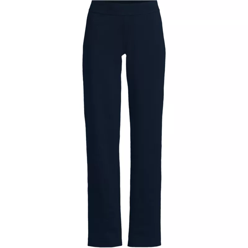 Plus Size Starfish Mid Rise Straight Leg Pants, Front