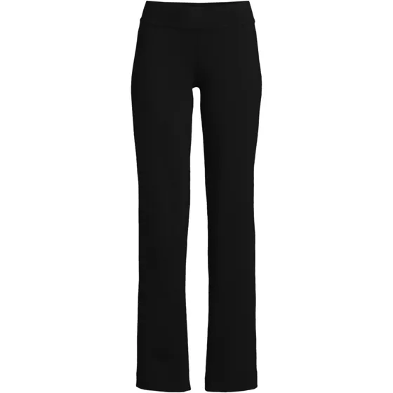 School Uniform Women's Plus Size Starfish Mid Rise Straight Leg Elastic Waist Pull On Pants - primary
