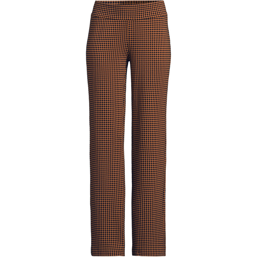Starfish Straight Leg Stretch Jersey Trousers, Women, size: 2XL, plus, Brown, Cotton-blend, by Lands' End