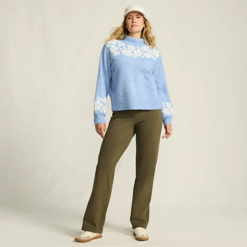 Starfish Mid Rise Straight Leg Pants, alternative image