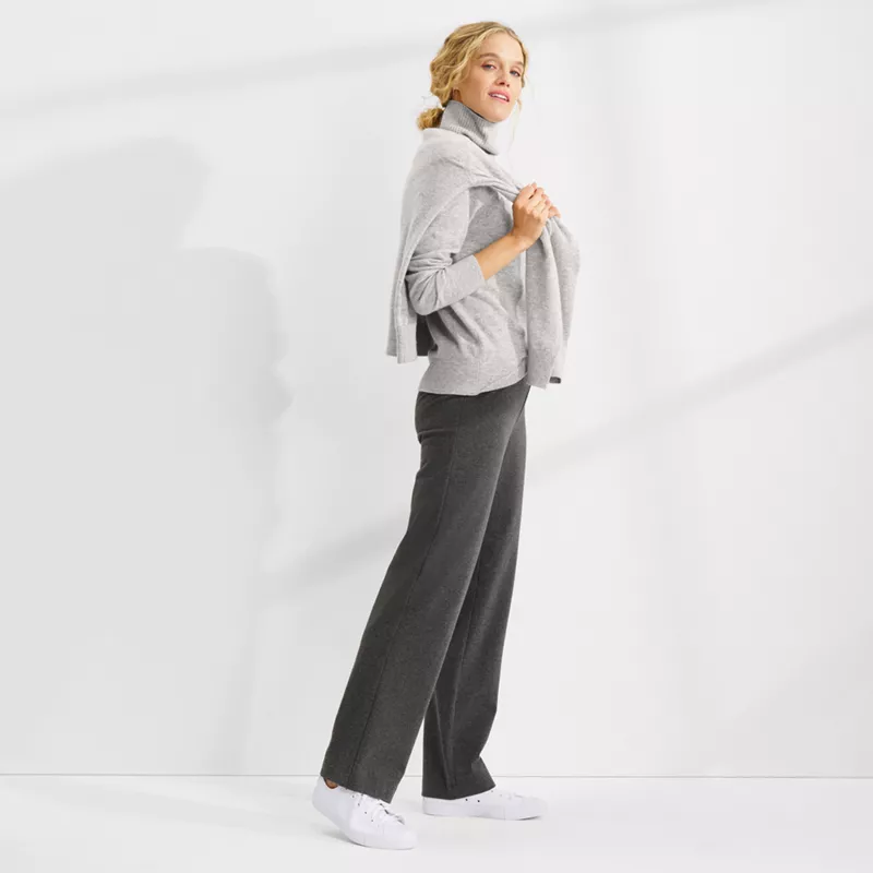 Starfish Mid Rise Straight Leg Pants, alternative image