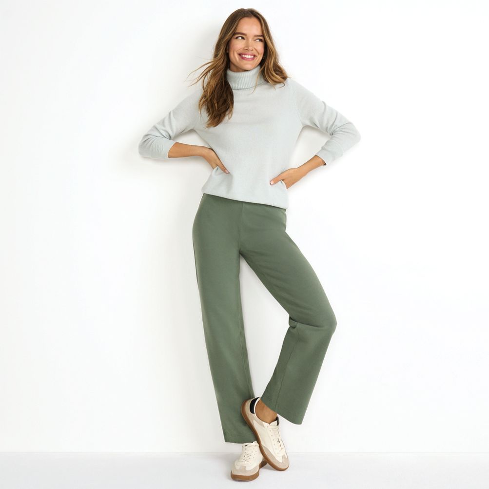 JEEP★LADY'S_Light Washing Straight Pants Wrangler Women's Light Wash Make It Shine Embellished Mid