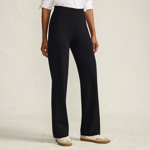  Lands' End Starfish Pant Stretch-freizeithose, Damen, Größe:32-34 Regular, Schwarz, Baumwoll-mischung, By Lands' End 