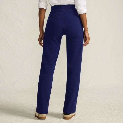  Lands' End Starfish Pant Stretch-freizeithose, Damen, Größe:32-34 Regular, Blau, Baumwoll-mischung, By Lands' End 