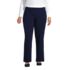 Women's Plus Size Starfish Mid Rise Straight Leg Pants, Front