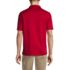 School Uniform Men's Short Sleeve Active Pique Polo , Back