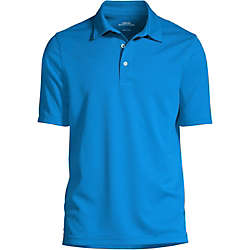 Men's Big Short Sleeve Active Pique Polo Shirt, Front